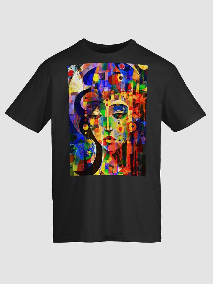 Vibrant Fragmented Face T-Shirt product image (3)