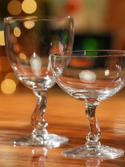Vintage Crystal Glassware (set of 3 individual glasses) product image (1)