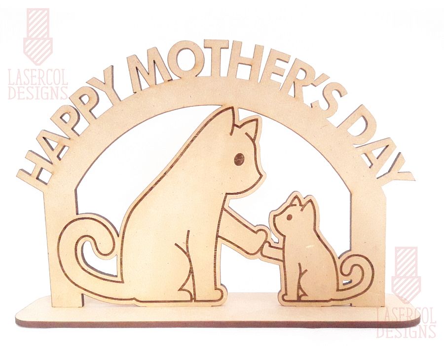 Mother's Day Gift Plaque (Three Sizes) Set 3 - Laser Cut Files product image (6)