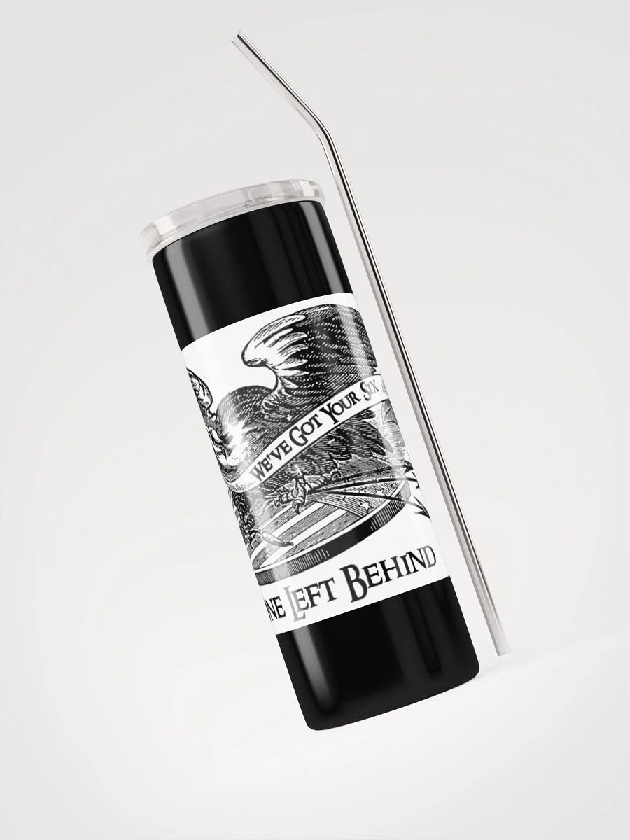 Alvarez House Stainless Steel Tumbler with Metal Straw product image (3)