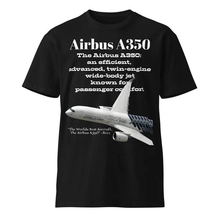 Airbus A350 Unisex T-Shirt product image (1)