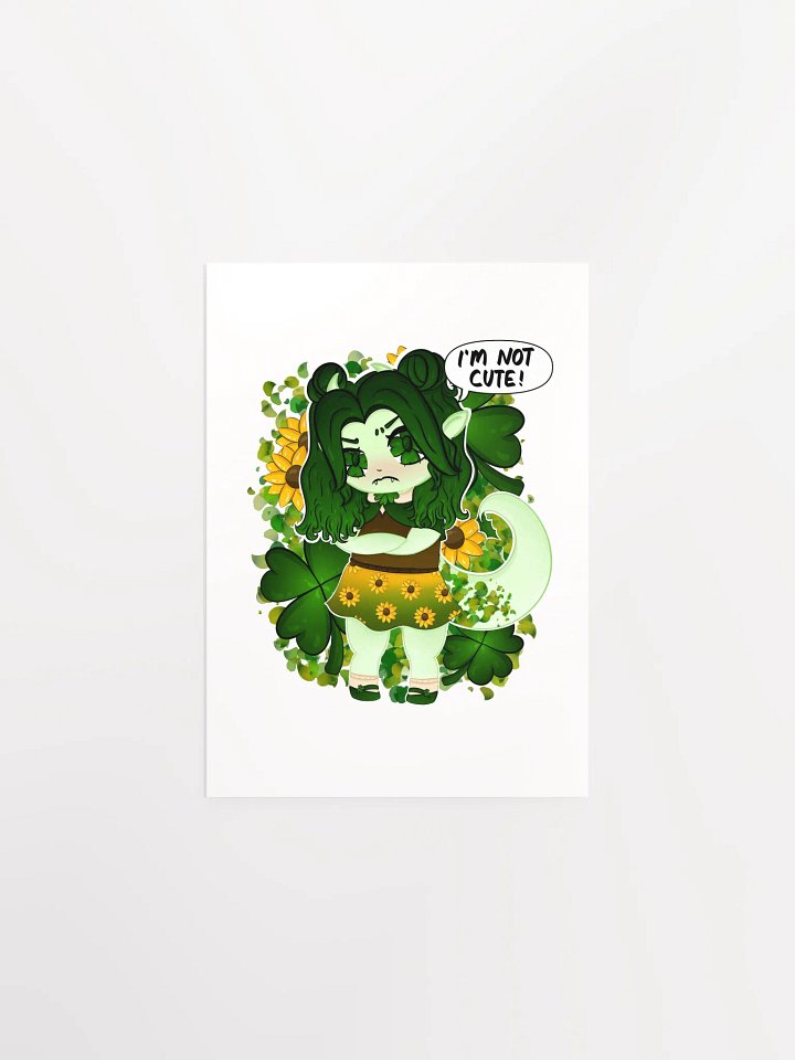 Bulbie "Not Cute" Brooke Print product image (1)