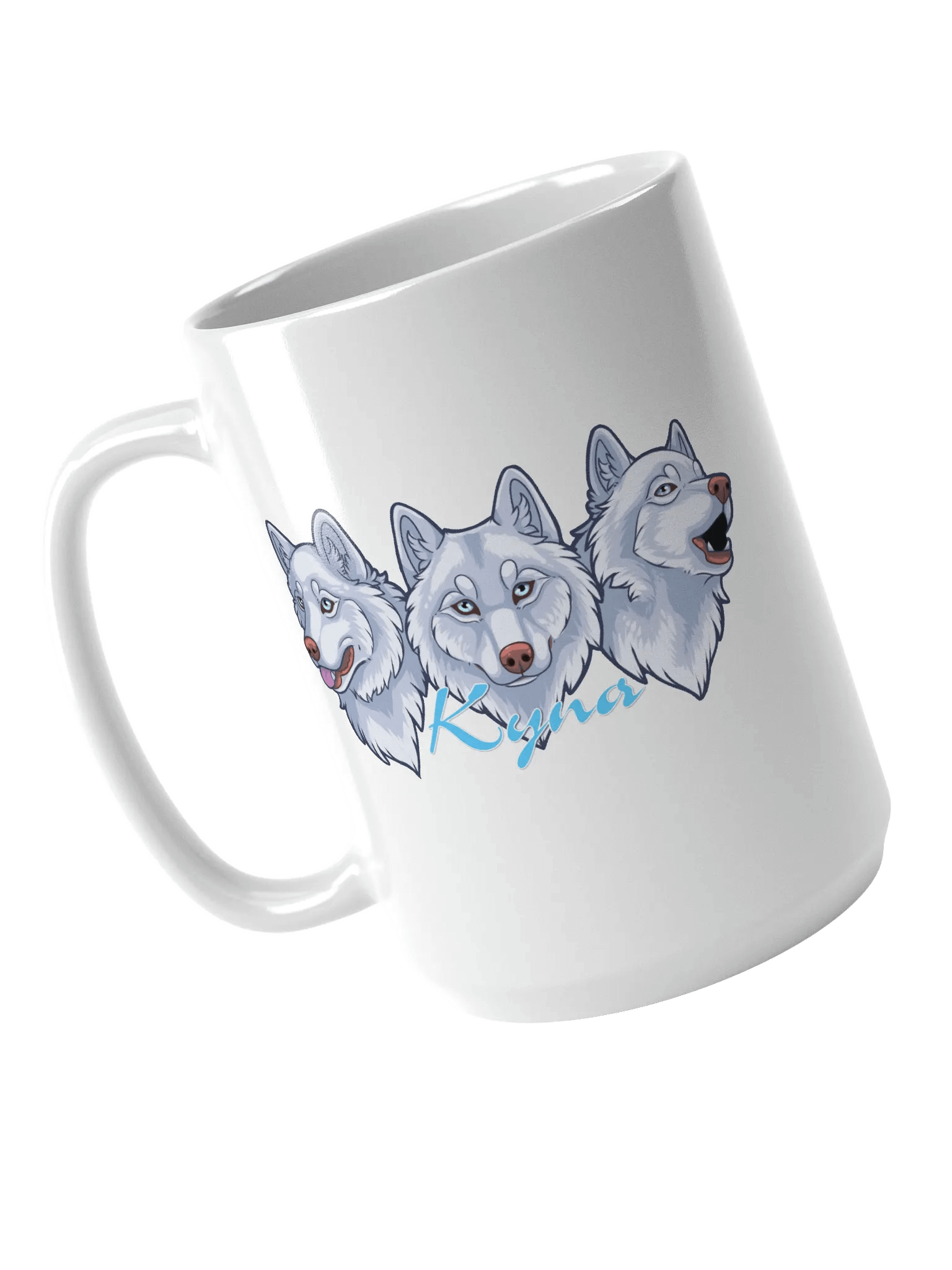 Kyna White Glossy Mug product image (4)