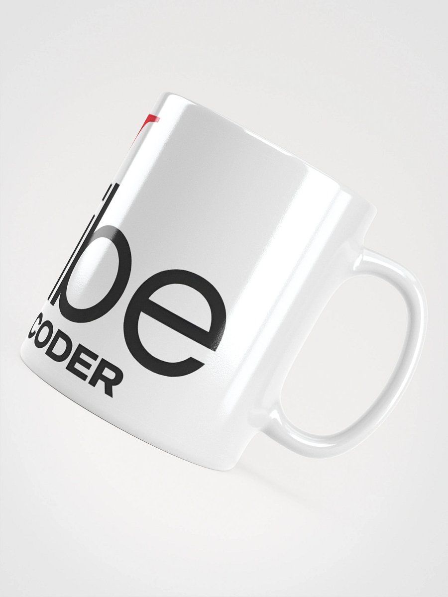 Vibe Coder White Glossy Mug product image (10)