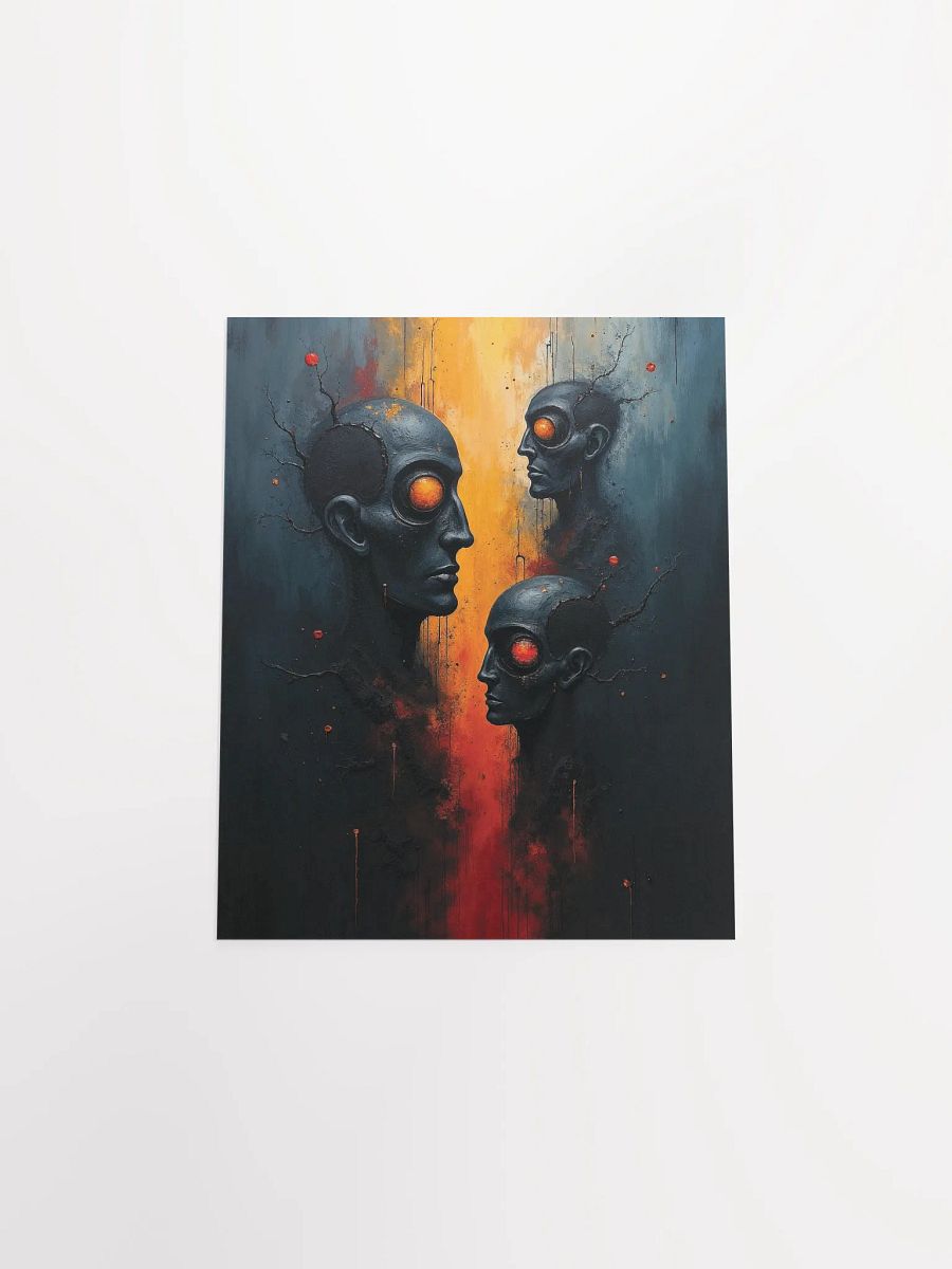 Ethereal Glowing Eyes Poster product image (27)