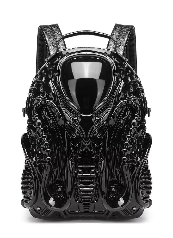 Amazing detailed Alien Backpack ( motorcycle , moto ) product image (1)