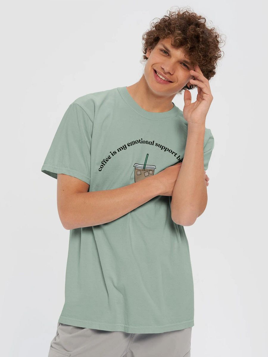 Iced Coffee=Emotional Support T-Shirt (black) product image (53)