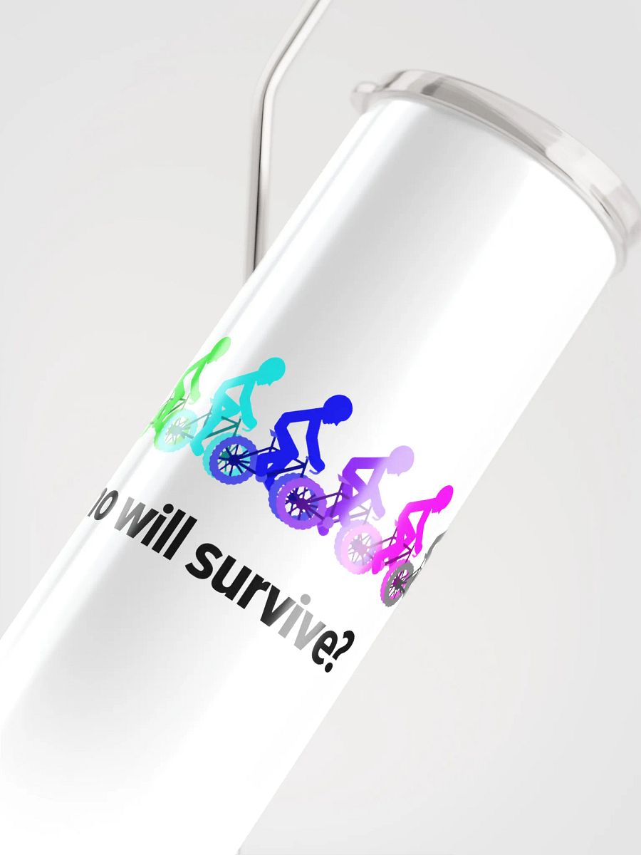 MIKAN Bicycle Stainless Steel Tumbler (Who will survive?) product image (4)