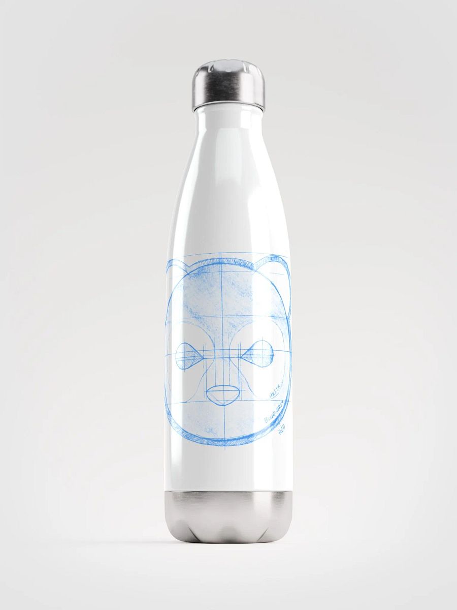 Panda Sketch Logo Water Bottle product image (1)