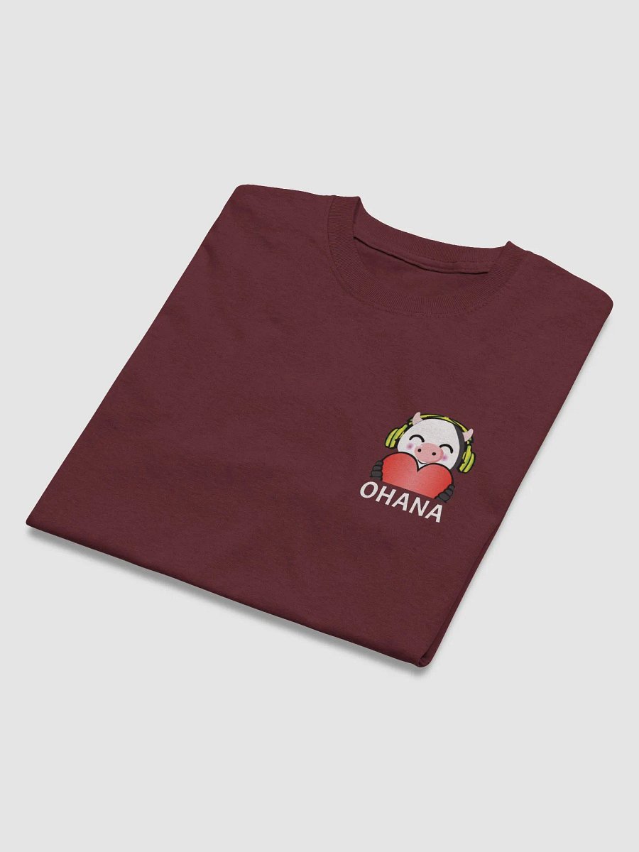 Mr. Moo Moo Ohana Shirt Maroon product image (3)
