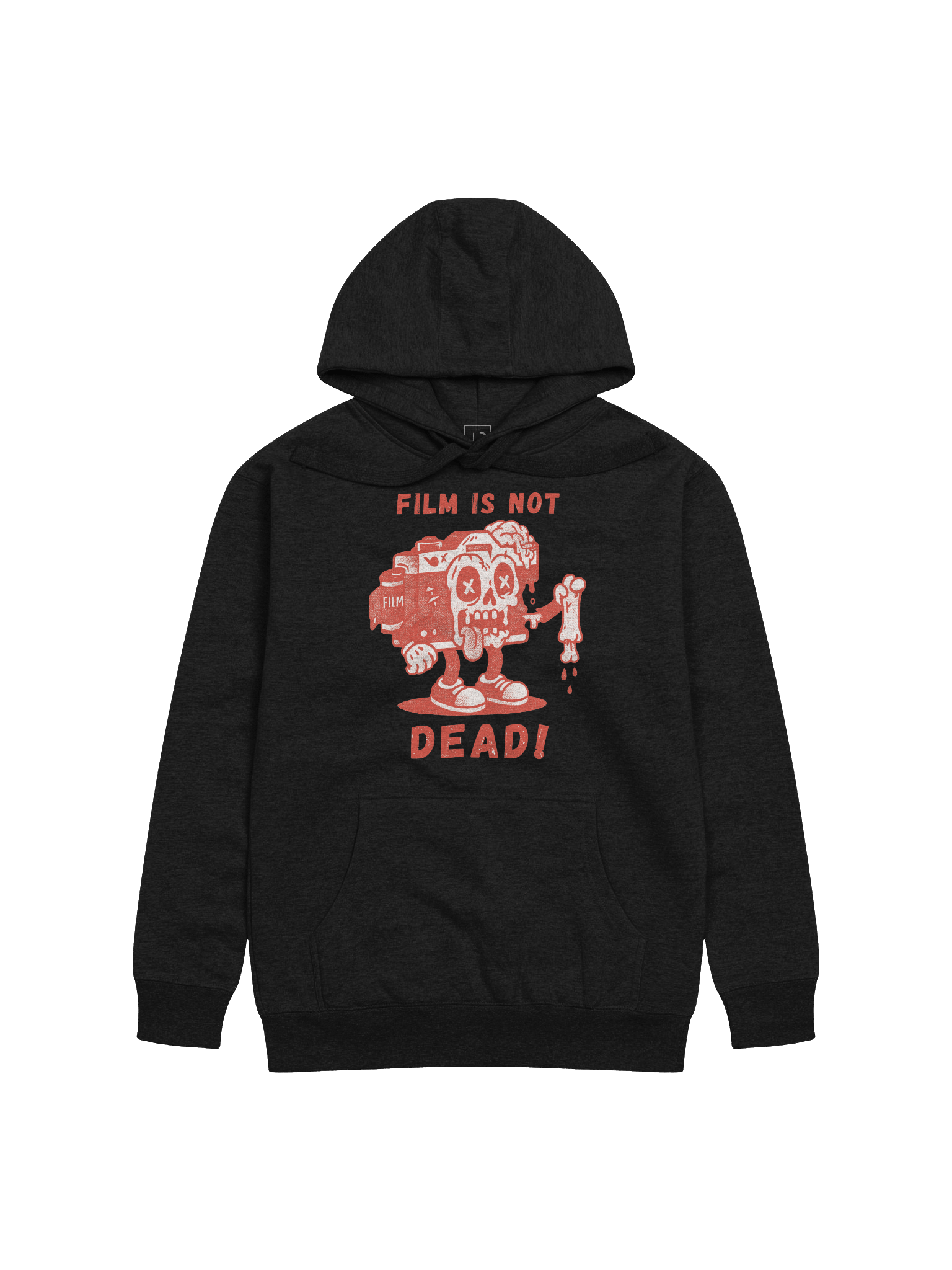Undead 35mm Vintage Graphic Hoodie (Black) product image (1)
