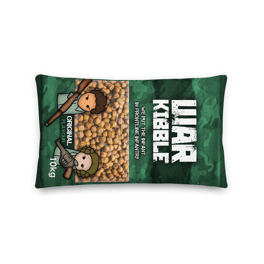 War Kibble Pillow product image (1)