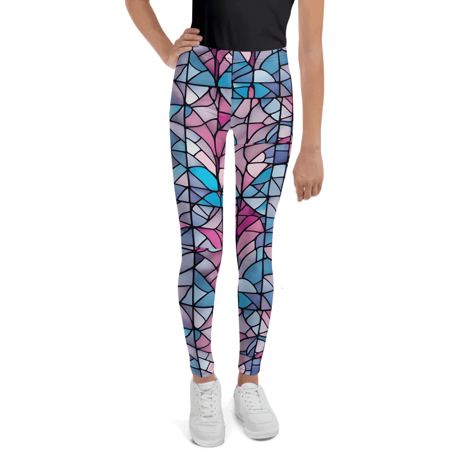Mosaic Dreams Youth Leggings product image (1)