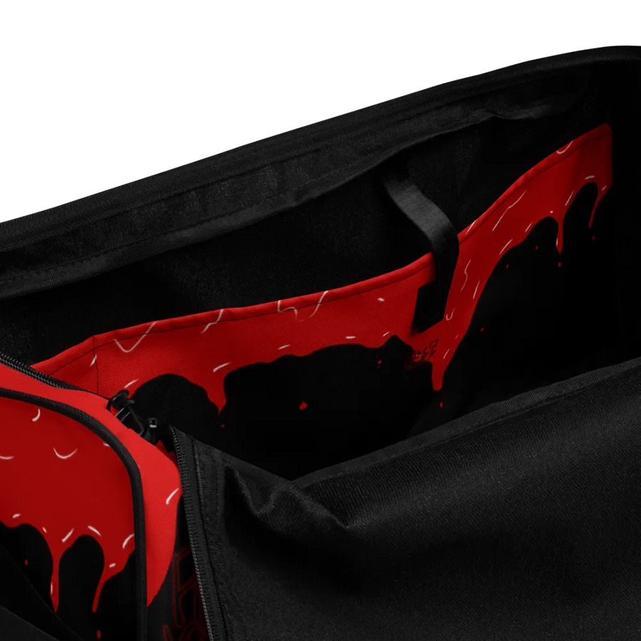 Skull and blood duffle bag product image (6)