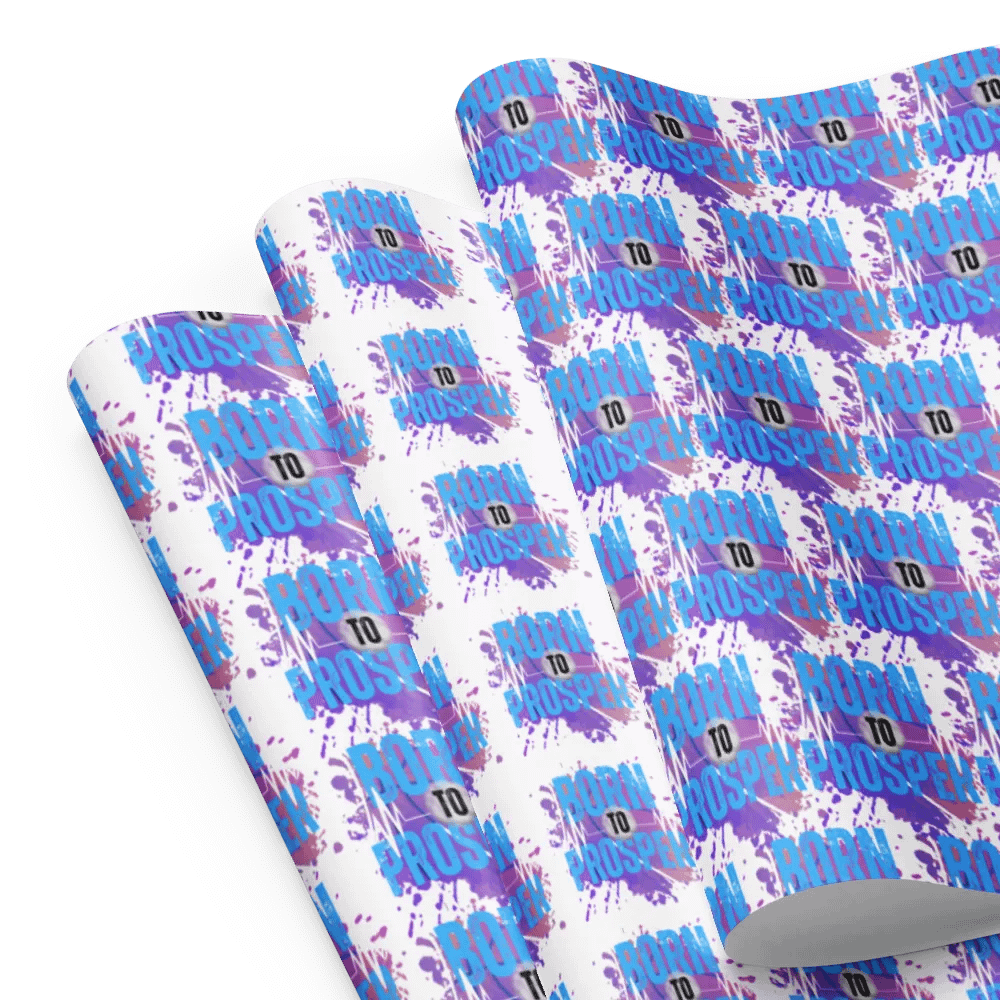 Born To Prosper Wrapping Paper Set product image (8)