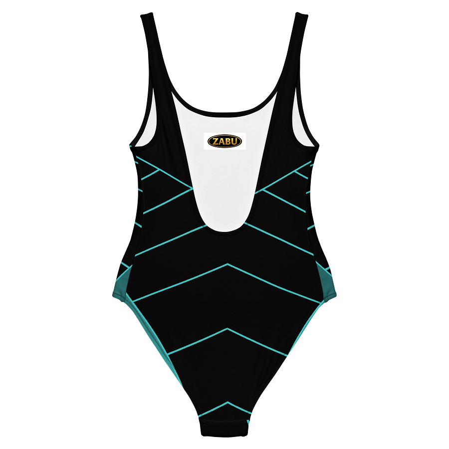 ZABU Smiles Blue and Black One-Piece Swimsuit product image (6)