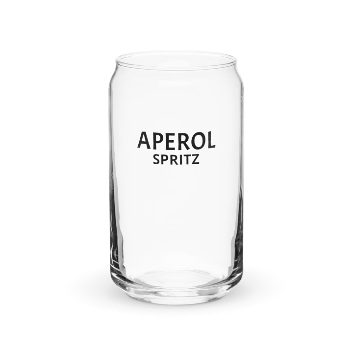 Aperol Spritz: Elegant Can-Shaped Glassware product image (2)