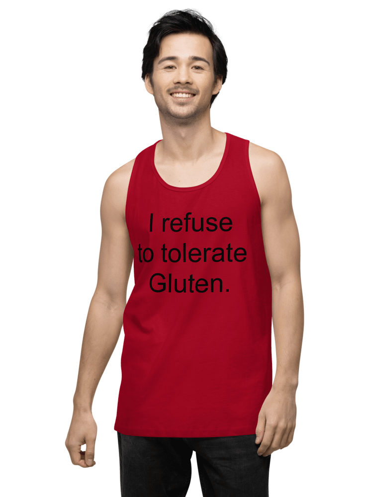 I refuse to tolerate gluten tank top product image (26)