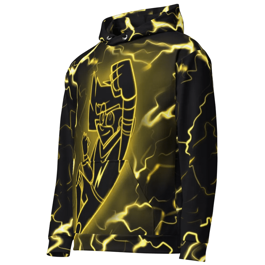 Swift Spark: Lightning Hero All-over print hoodie product image (6)
