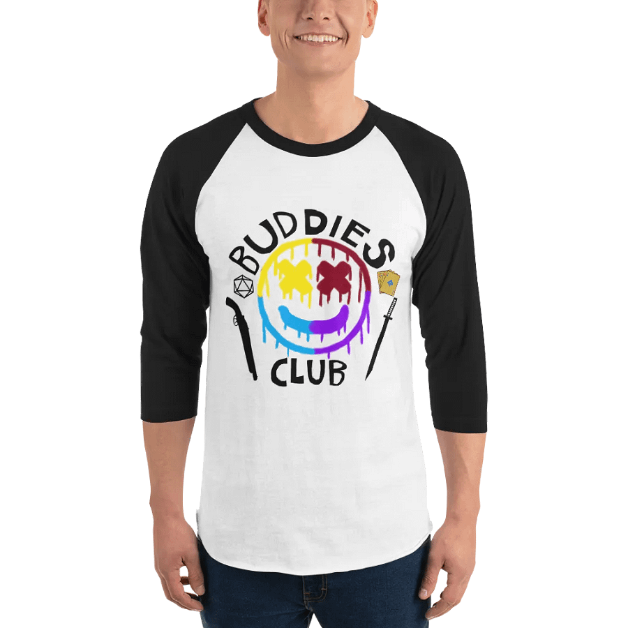 Buddies Club Raglan (Light Mode) product image (3)