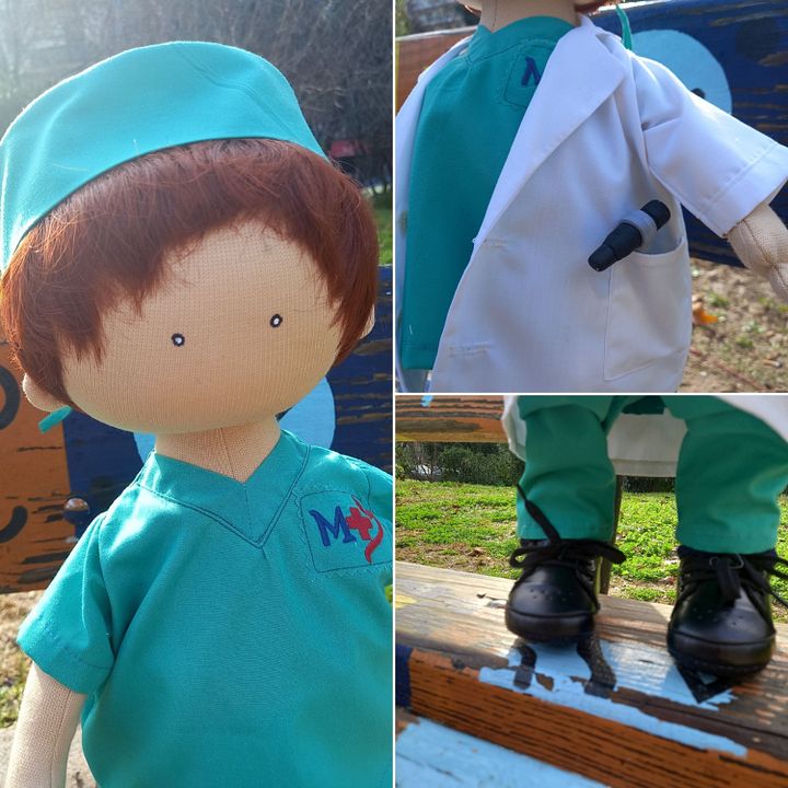 Doctor/Nurse Doll Toy In Full Outfit With Accessories product image (2)