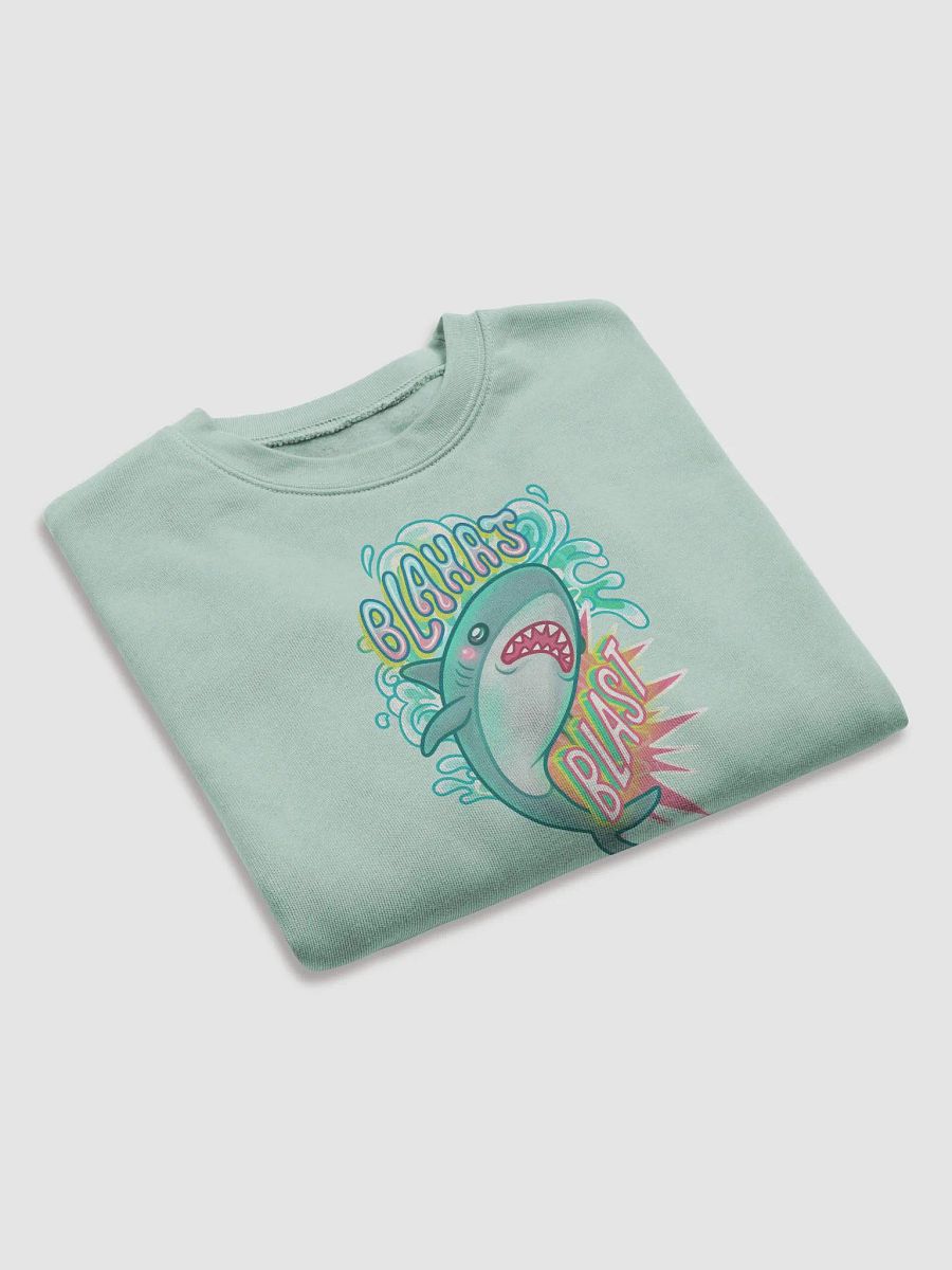 Blahaj Blast Cropped Sweater product image (15)