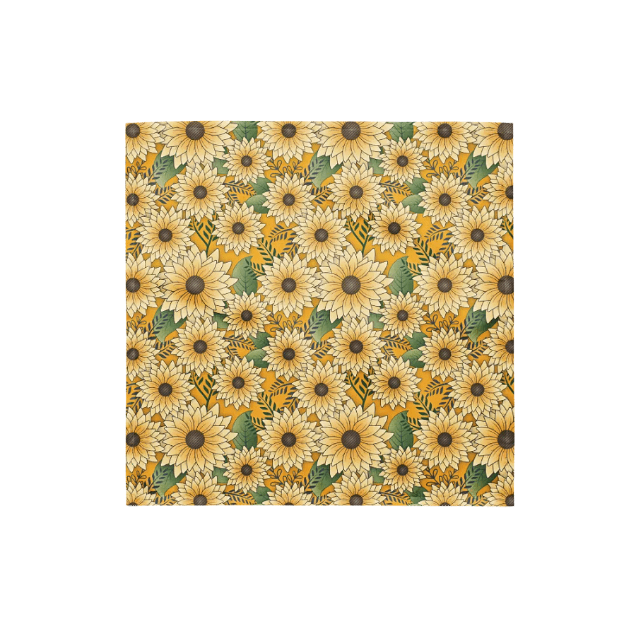 Sunflower Bliss All-Over Bandana product image (2)