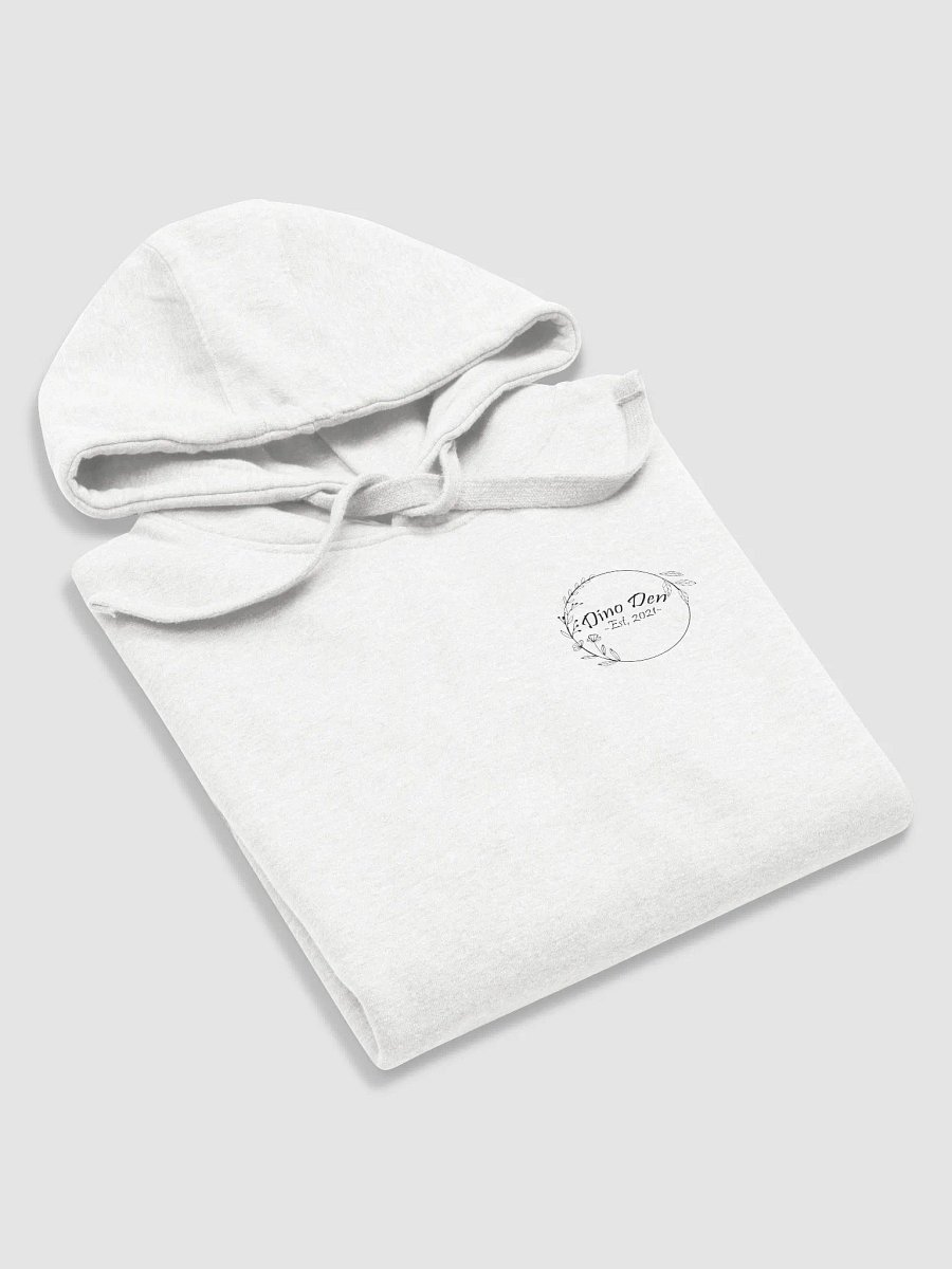 White and Black Dino Den Hoodie product image (5)
