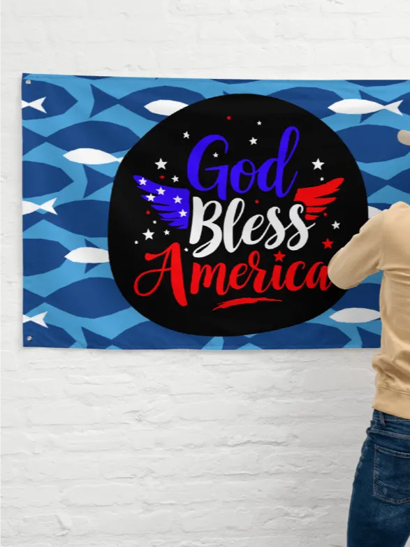 Flag: God Bless America product image (1)