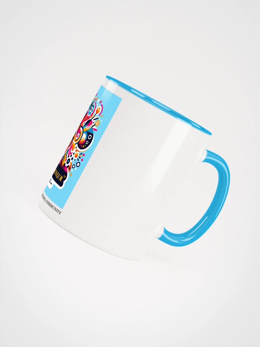 The Dollpreneur Podcast Ceramic Coffee Mug Blue product image (4)