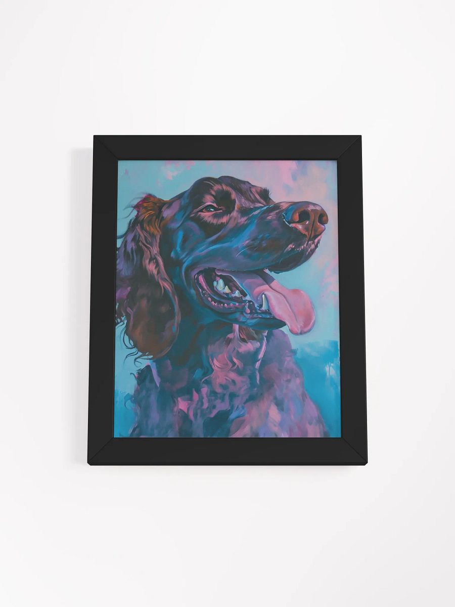Joyful Canine Delight Framed Poster product image (1)