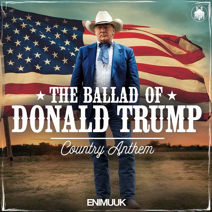 🎸 THE BALLAD OF DONALD J TRUMP 🎸 Country Anthem 🎶 product image (1)