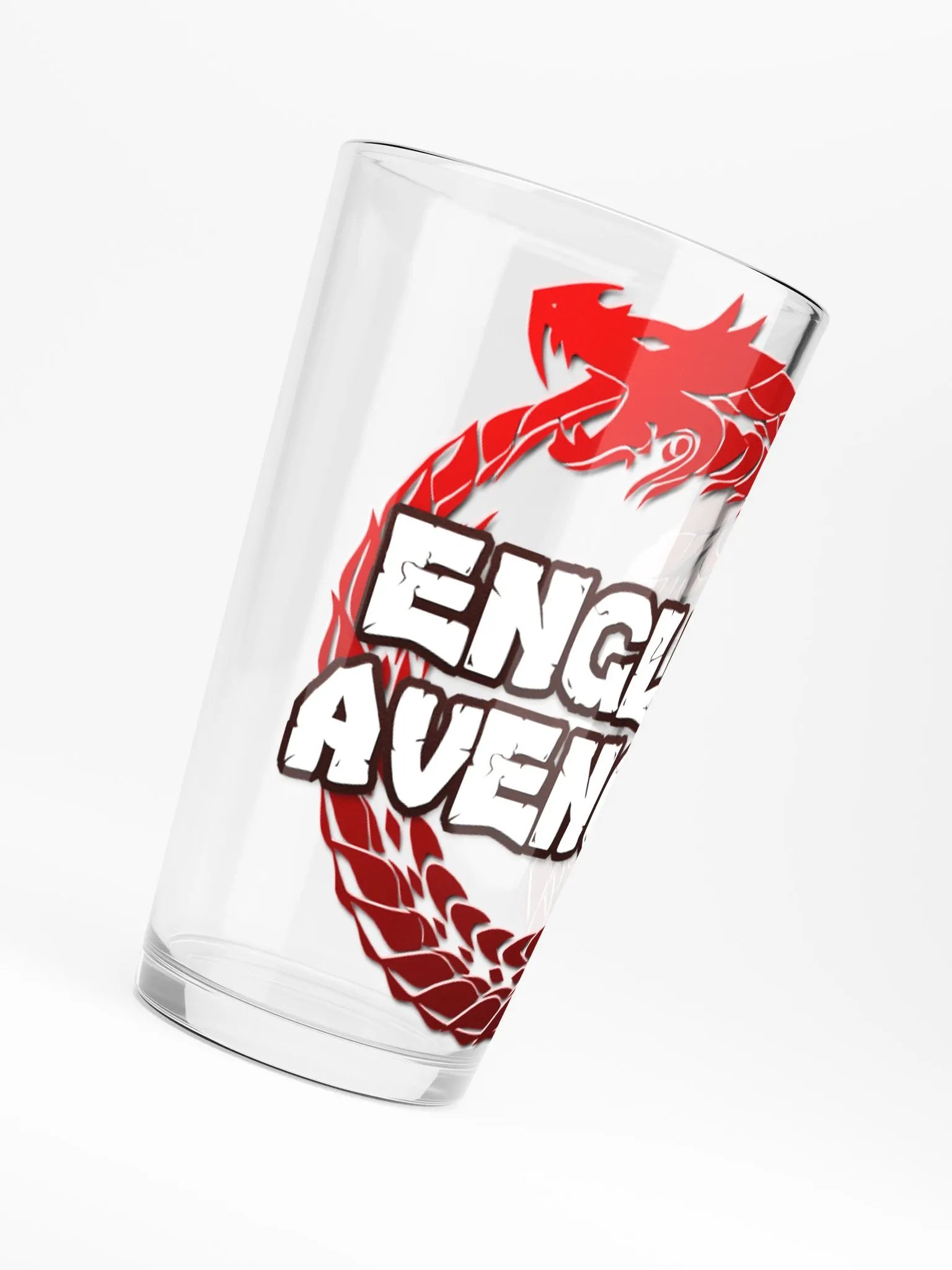 English Avenger Logo Pint Glass product image (6)