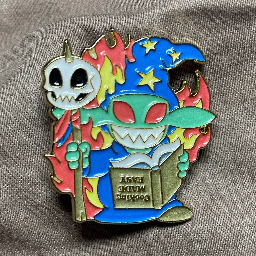 Goblin Wizard [Soft Enamel Pin] product image (1)