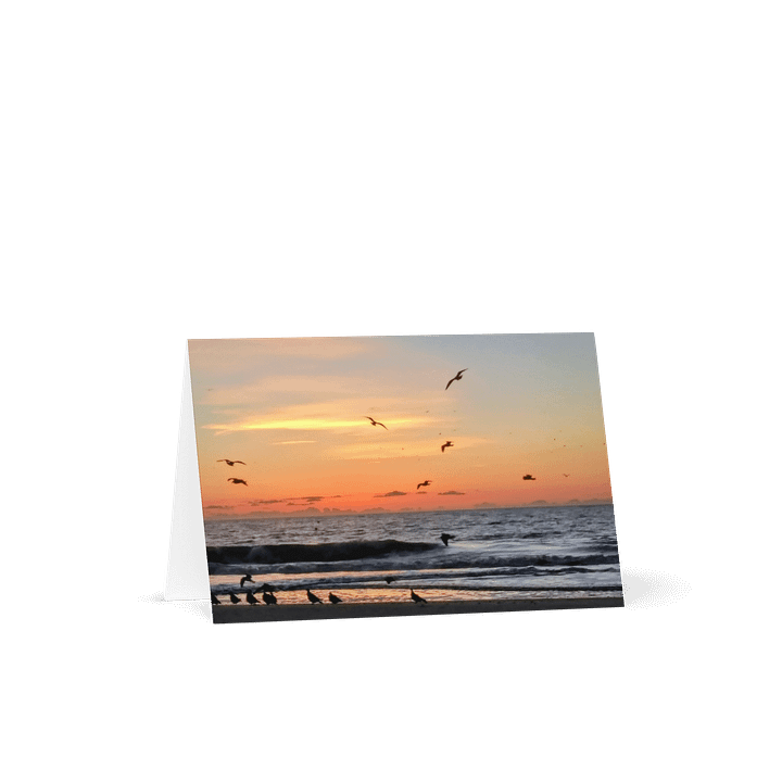 Sunset Serenade Greeting Card product image (1)