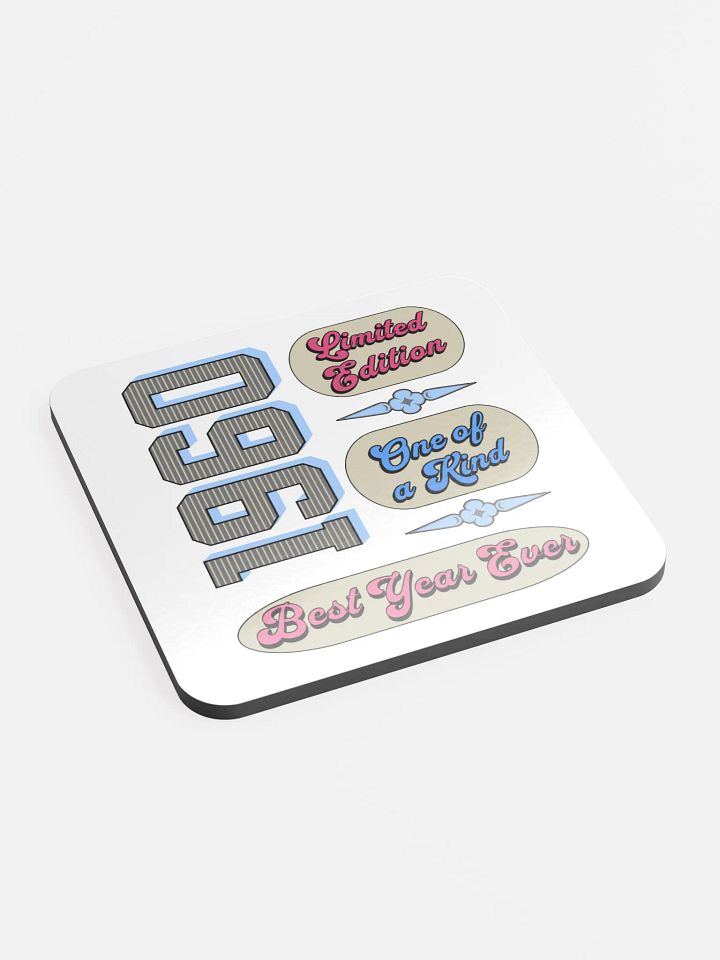 Best Year Ever 1960 Limited Edition Cork Coaster Set product image (2)