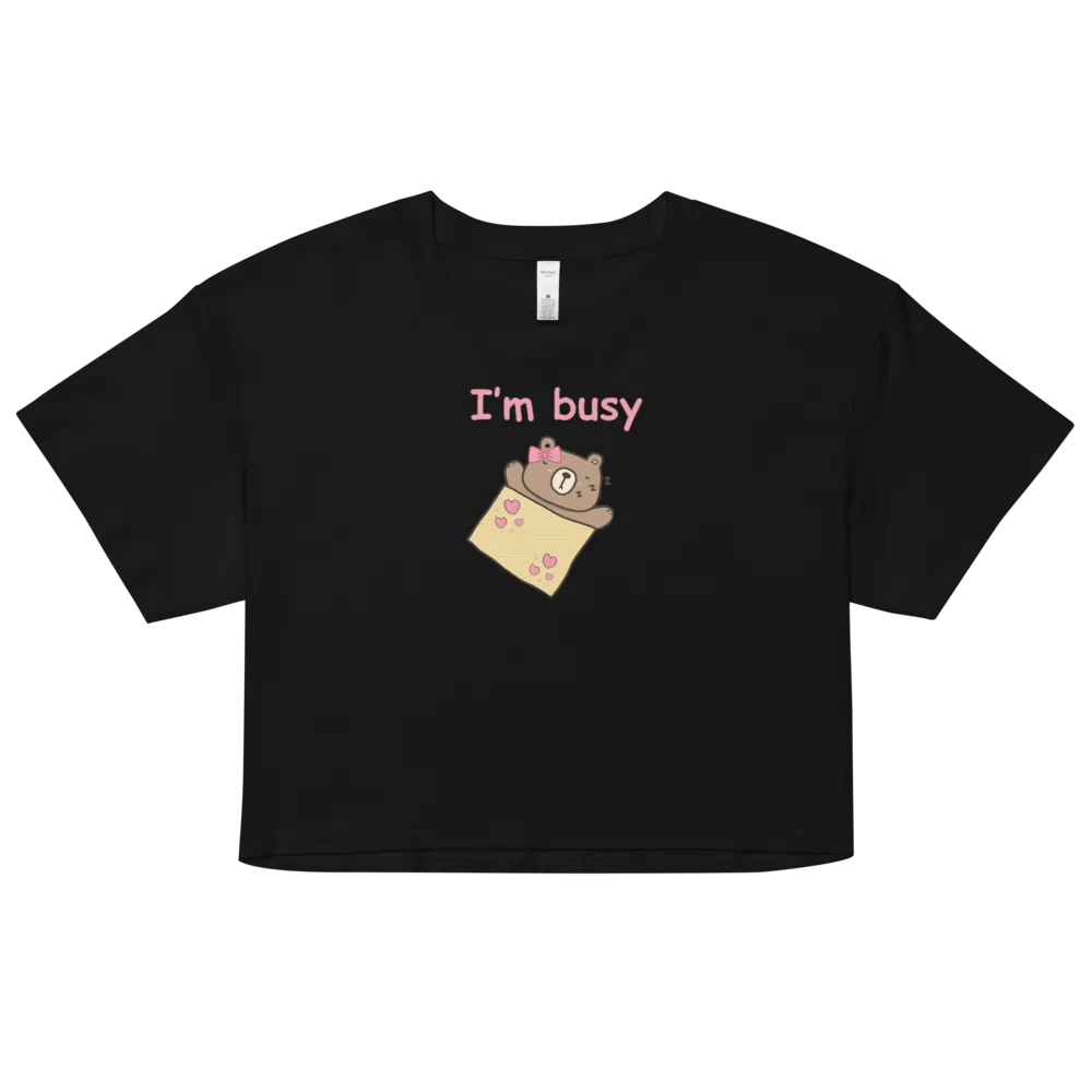 I'm busy; Funny introvert shirt product image (7)