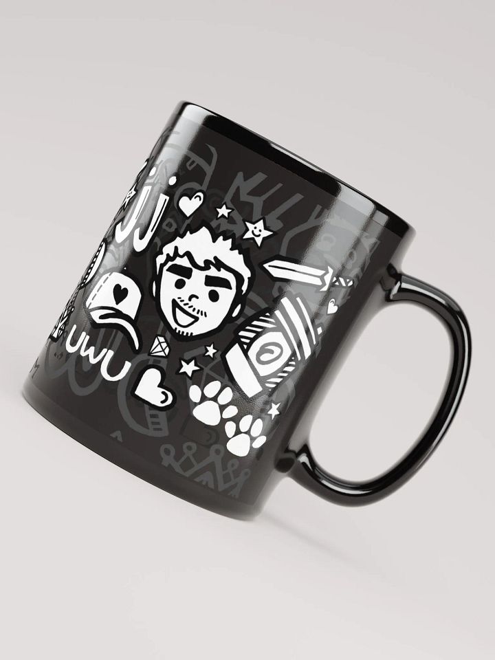 J-Doodle Mug (Black) product image (1)