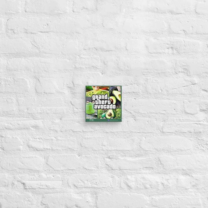 Grand Theft Avocado - Mini Canvas product image (2)