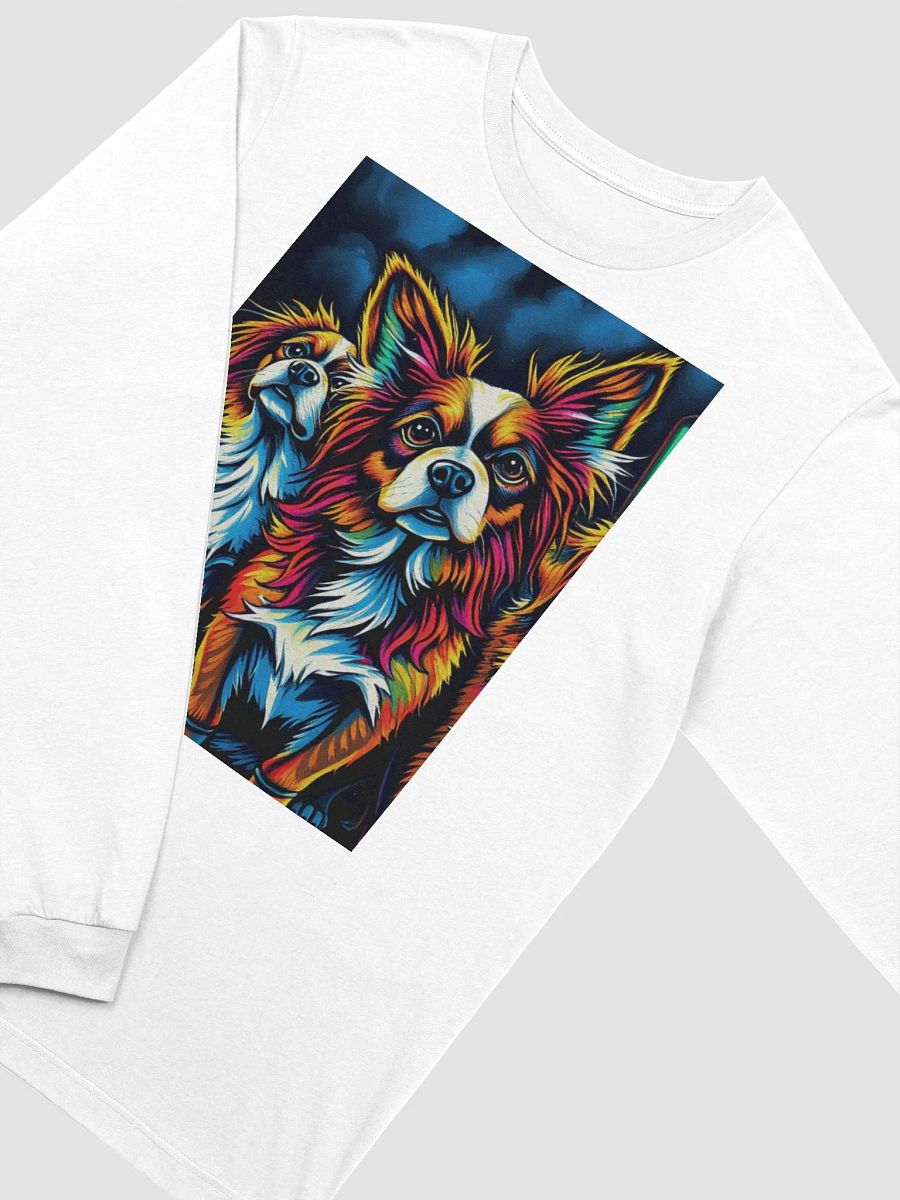 Vibrant Dog Duo Long Sleeve Tee product image (3)