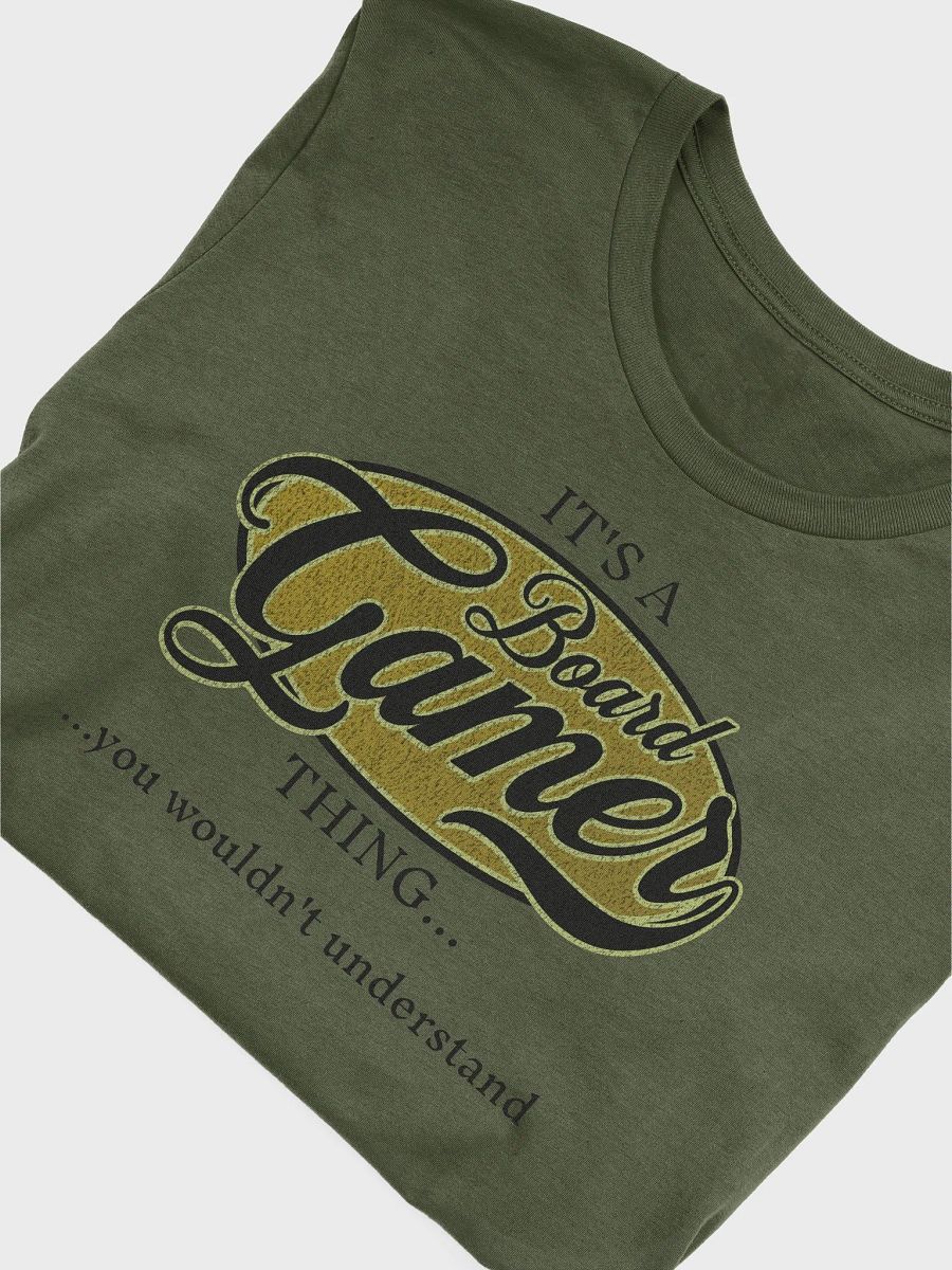 It's a Board Gamer Thing Retro Shirt - Olive product image (7)