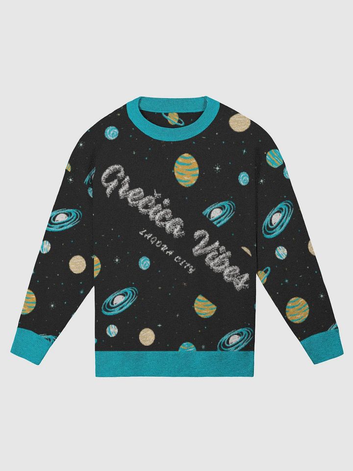 Galactic Grečica Vibes Relaxed Crewneck Sweater product image (5)