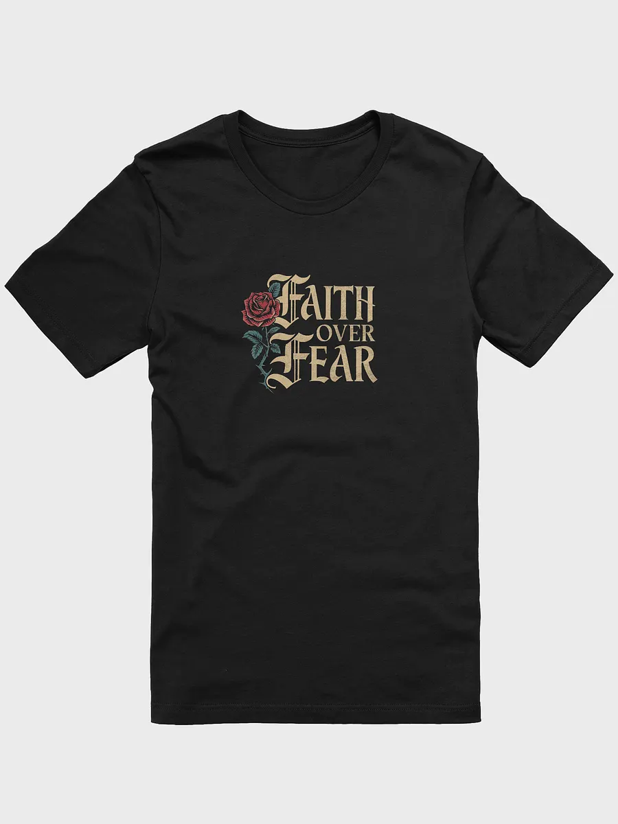 faith over fear tee unisex product image (2)