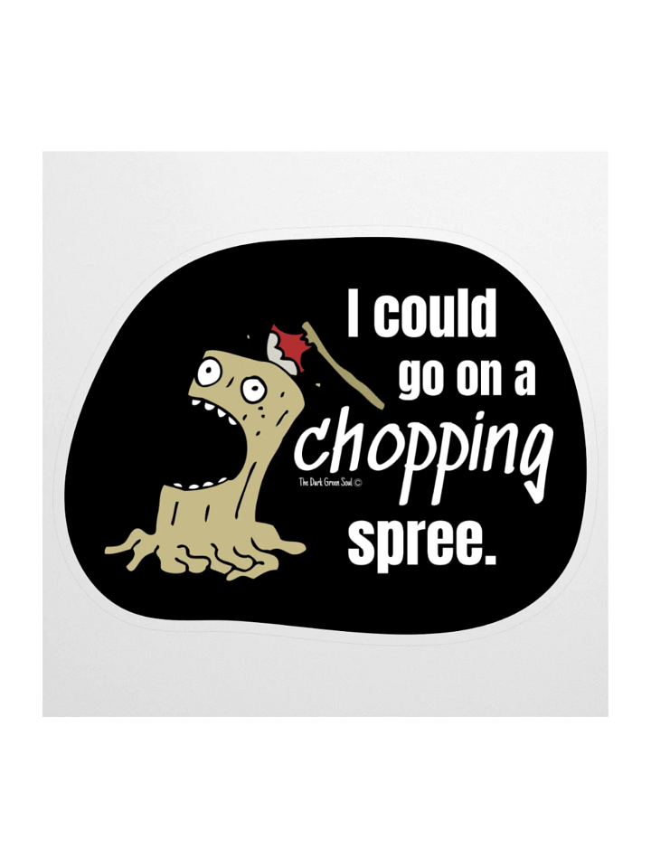 Chopping Spree White - Sticker product image (2)