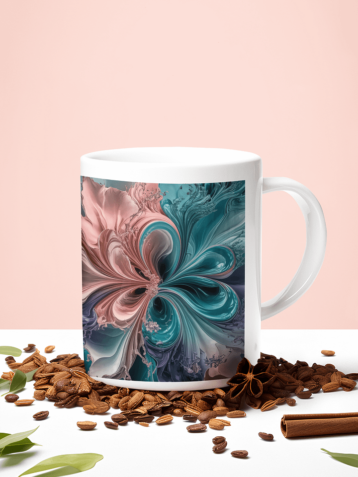 Liquid Color PT, Glossy White Mug product image (1)