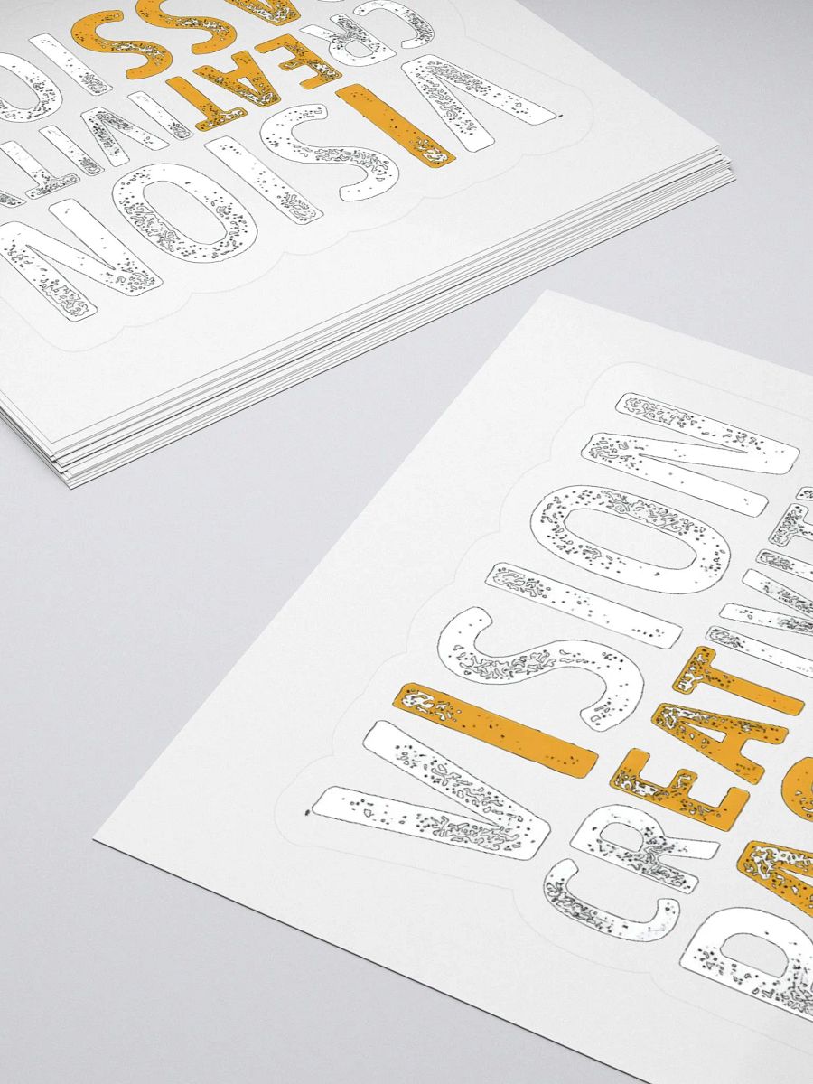 Vision Creativity Passion Sticker product image (4)