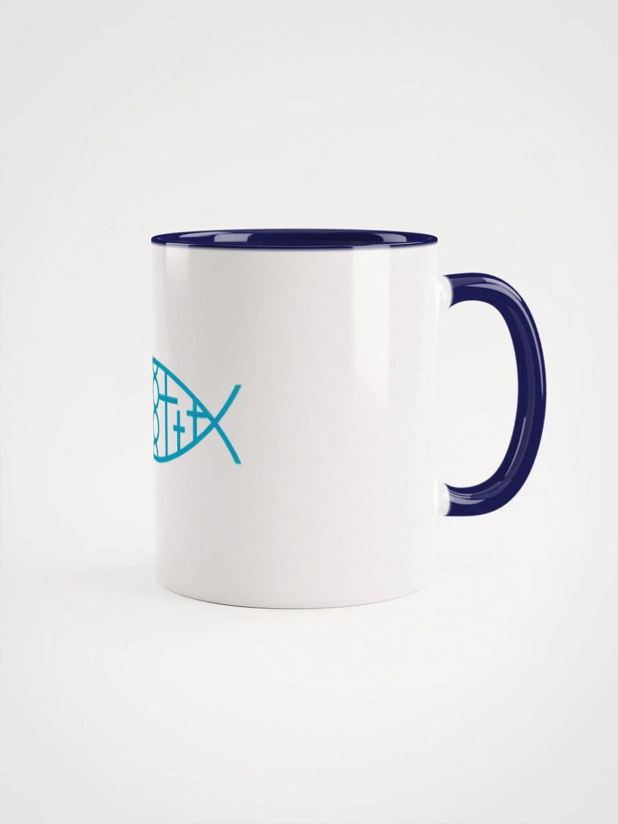 Ceramic Mug with Our Fish Logo and Color Inside product image (1)