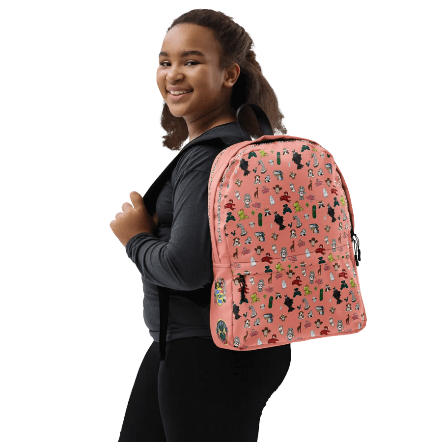 The KidTime StoryTime Character Backpack (Pink) product image (11)
