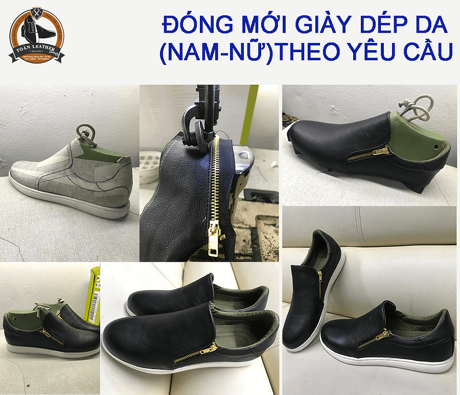 ĐÓNG GIÀY DA (theo yêu cầu) Giày Thật - Da Chất product image (2)