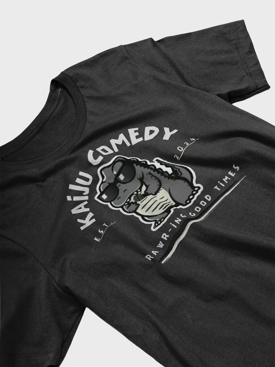 Kaiju Comedy (original Design) WHT words T-shirt product image (3)